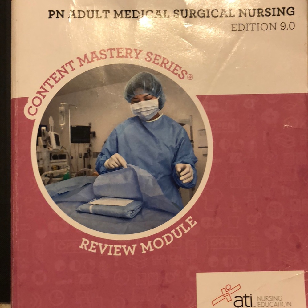 LPN ati Med Surg edition 9 book